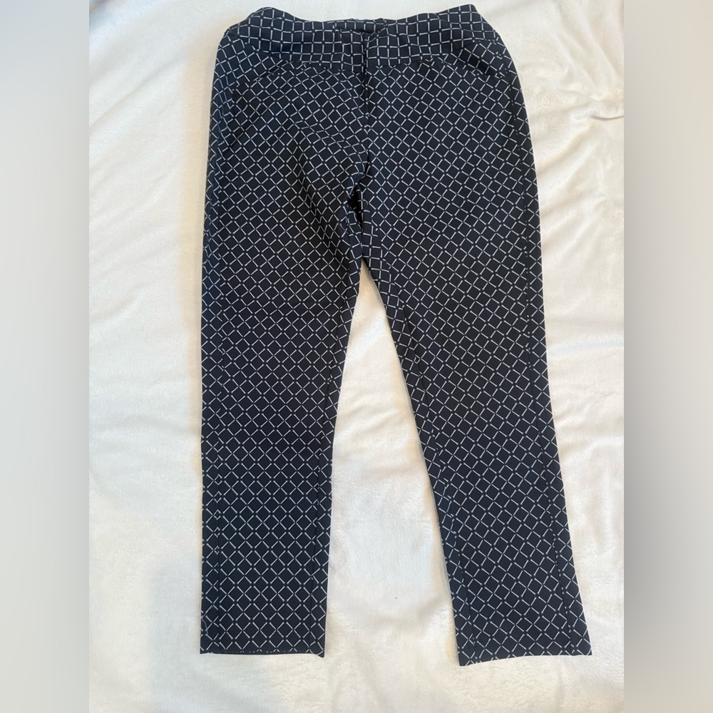 Tail Black and White Geometric pull on Golf Pants